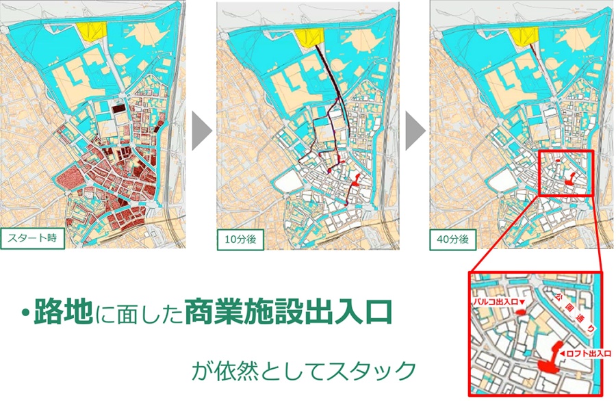 図4 パターンⅡ:スペイン坂進入禁止