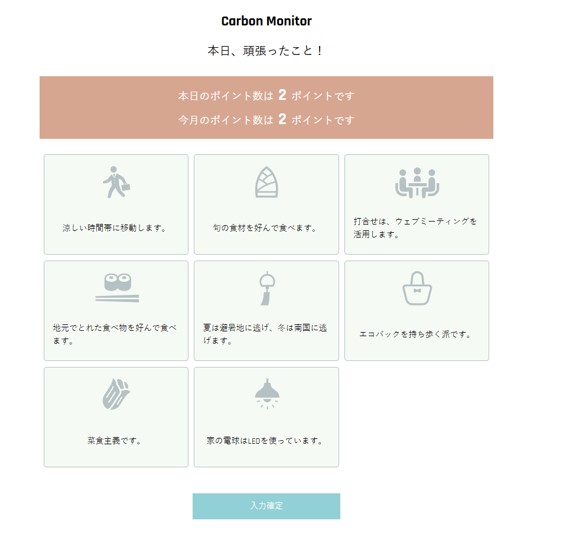 図4 KAIZENポイントの提示画面