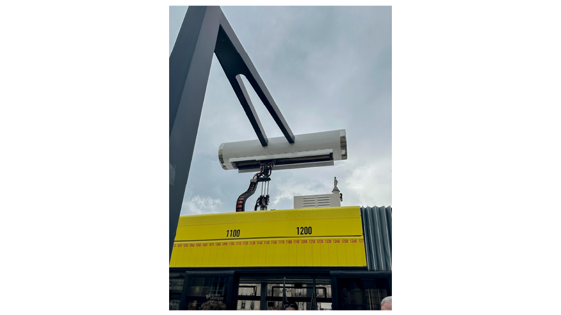 EVバス充電(フランス・ナント)