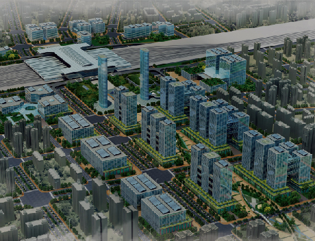 広域交通結節点を中心とした都市開発