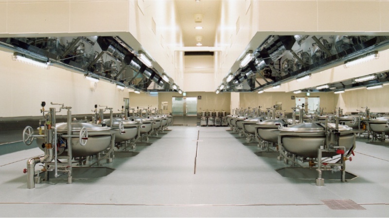 仙台市高砂学校給食センター 煮炊き調理室